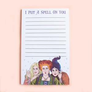 I Put a Spell On You Notepad