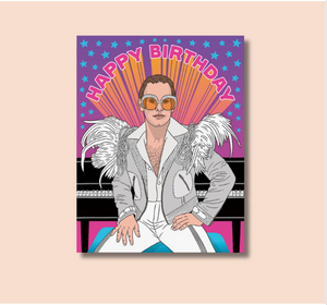 Elton Happy Birthday Card