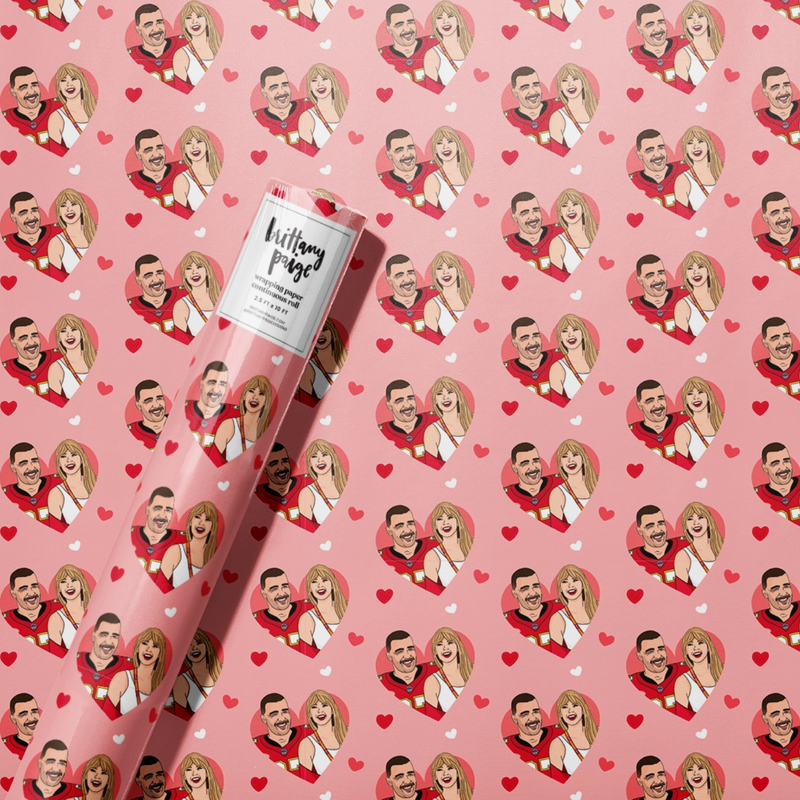 Taylor Travis Valentine's Wrapping Paper