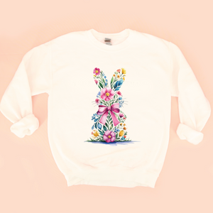 Floral Bunny Sweatshirt