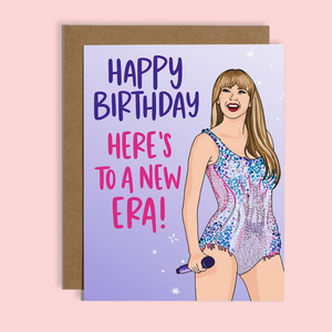 Here's To A New Era Birthday Card