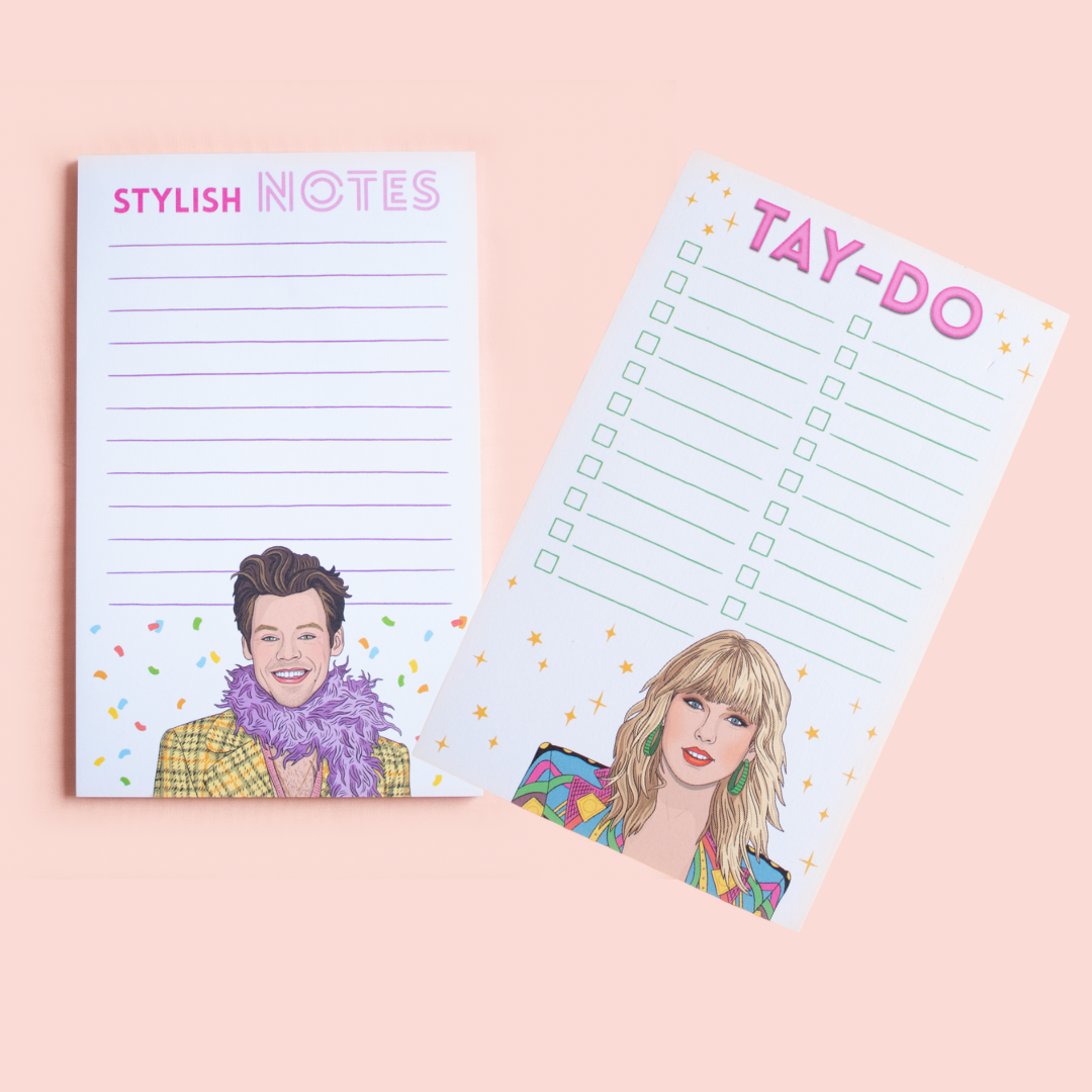 Taylor Swift Notebook - Taylor Swift Merch - Stationery - Notepad -  Celebrity Greeting Cards - Journal - Celebrity Pattern - Taylor Swift