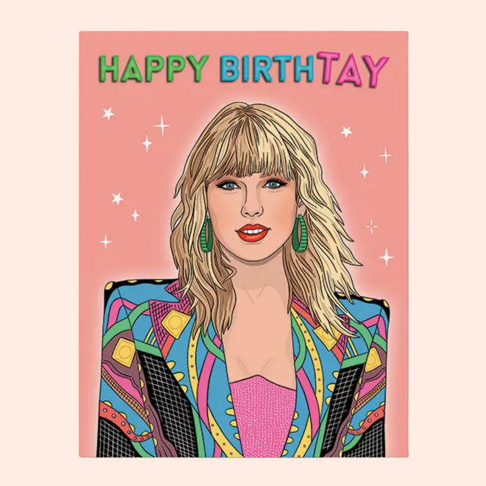 Taylor Happy BirthTAY Birthday Card
