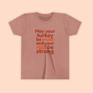 Moist Turkey Rizz KIDS Tee