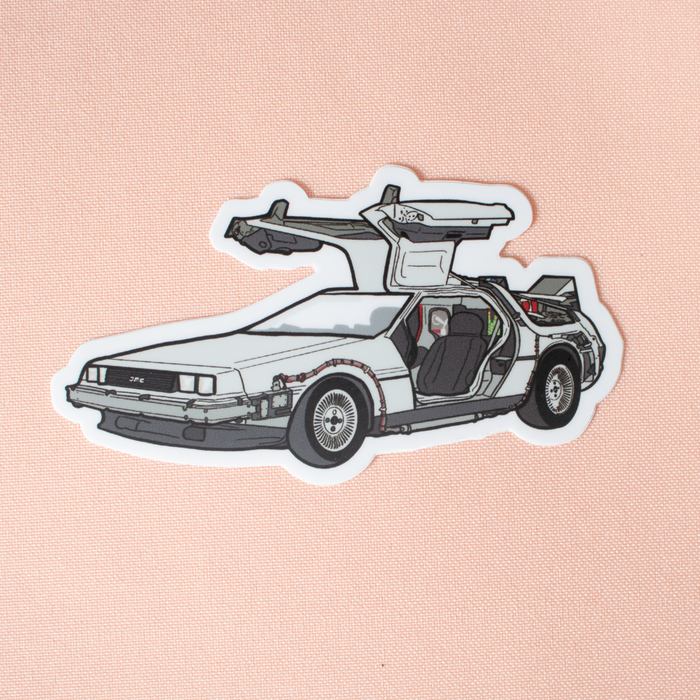 Back to the Future Sticker