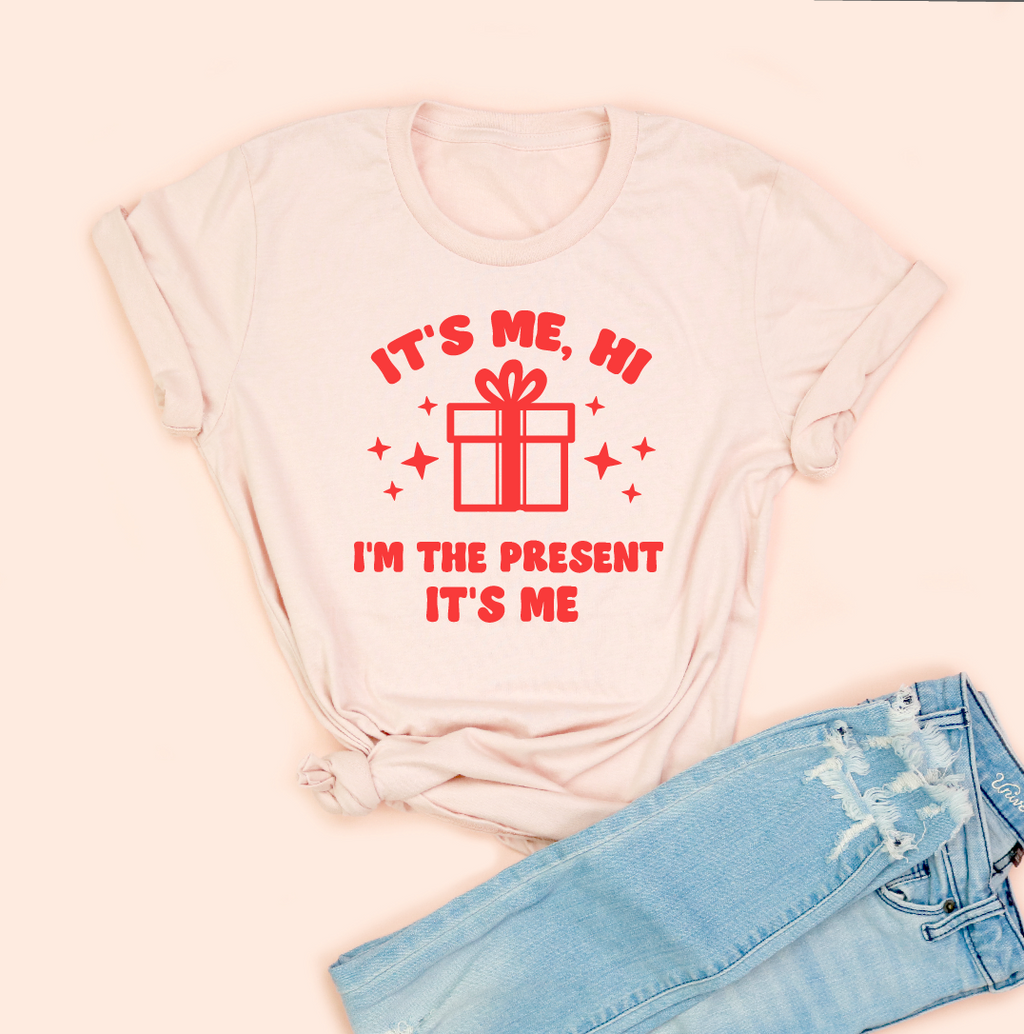 It's Me the Present Adult Unisex Tee