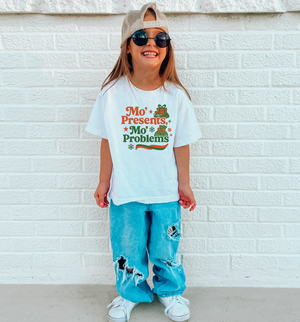 Mo' Presents, Mo' Problems KIDS Christmas Tee