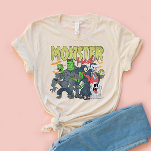 Monster Mash Unisex Jersey Tee