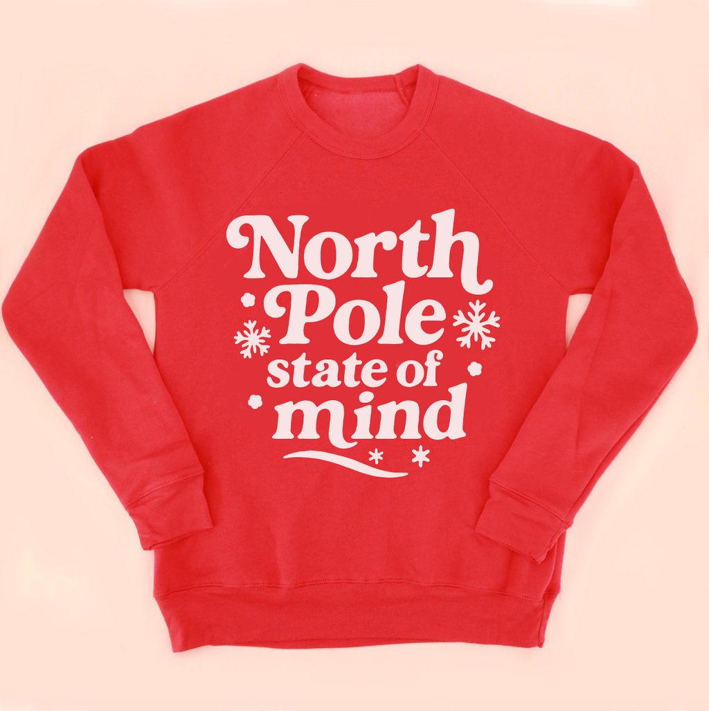 North Pole State of Mind Christmas Sweatshirt