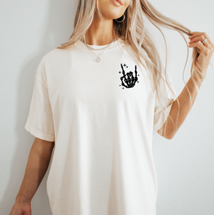 On My Husbands Last Nerve Unisex Garment-Dyed T-shirt