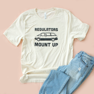 Regulators Mount Up Minivan Unisex Tee