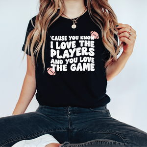 I Love the Players Adult Unisex Tee