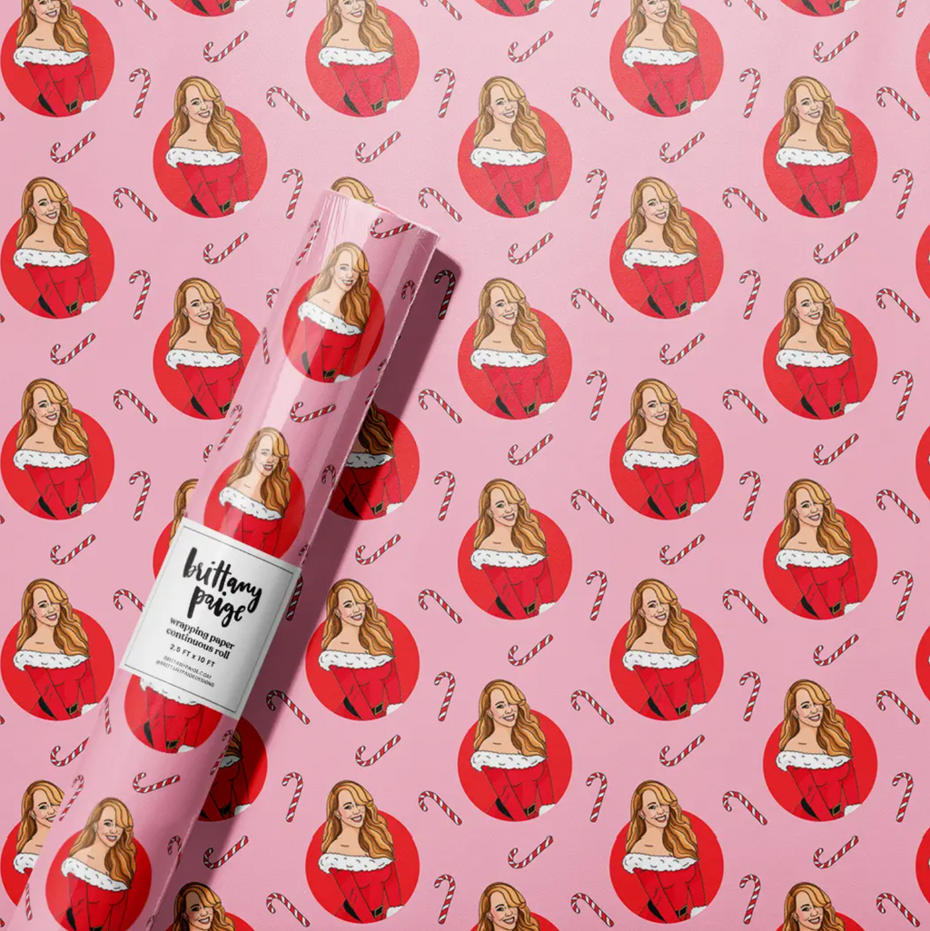 Santa Baby Christmas Wrapping Paper
