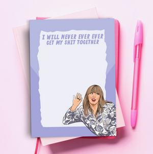 Taylor - Never Ever Notepad