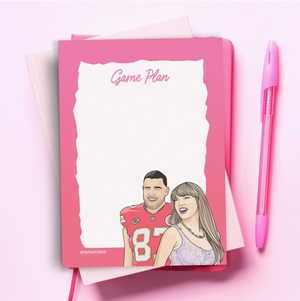 Taylor Travis Game Plan Notepad