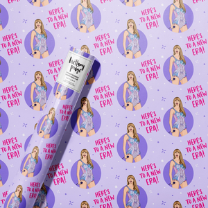 Here's to a New Era Wrapping Paper