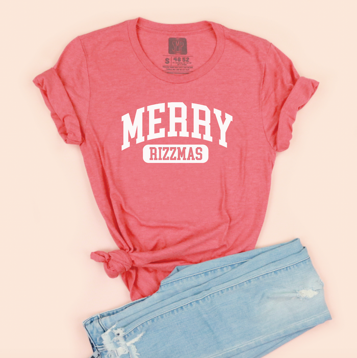 Merry Rizzmas Unisex Jersey Tee