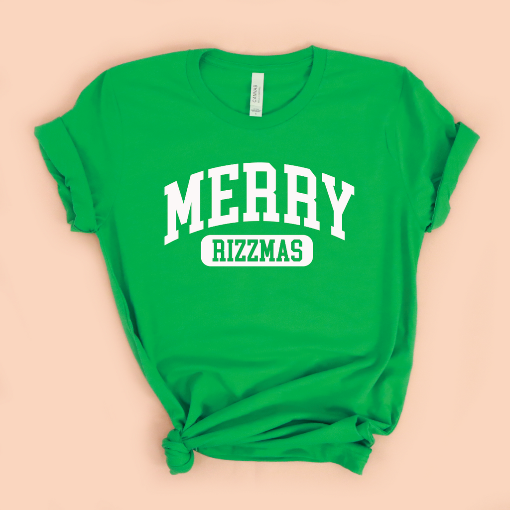 Merry Rizzmas Unisex Jersey Tee