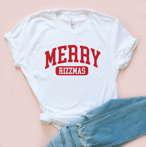 Merry Rizzmas Unisex Jersey Tee