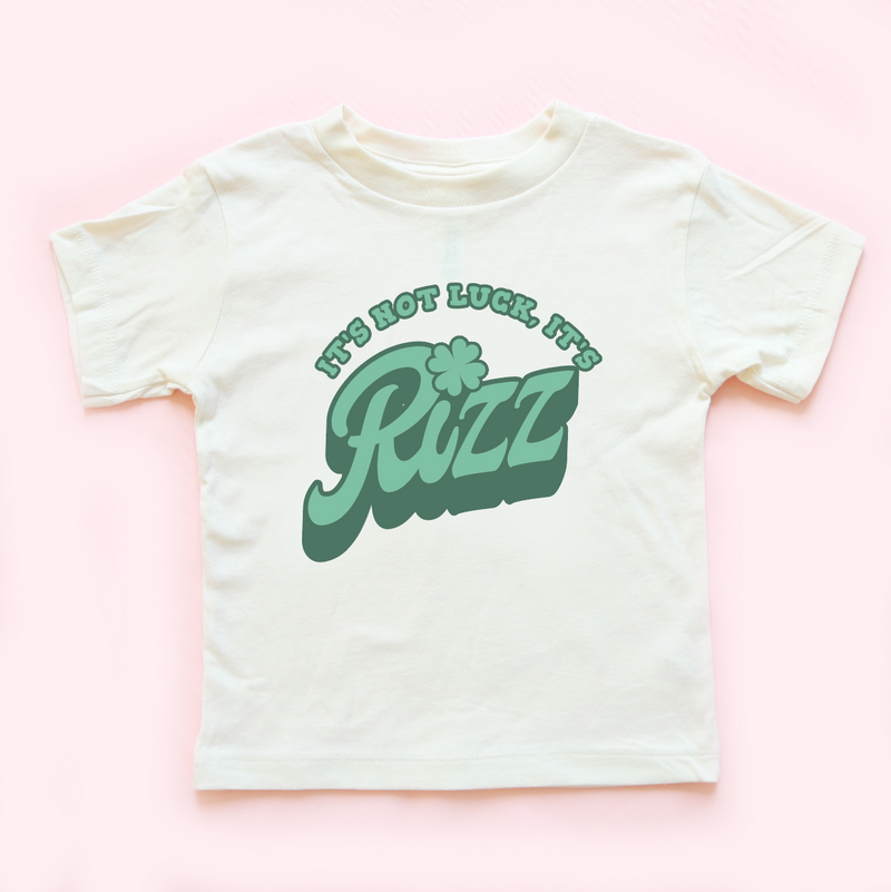 It's Not Luck, It's Rizz Youth Tee – Saturday Morning Pancakes