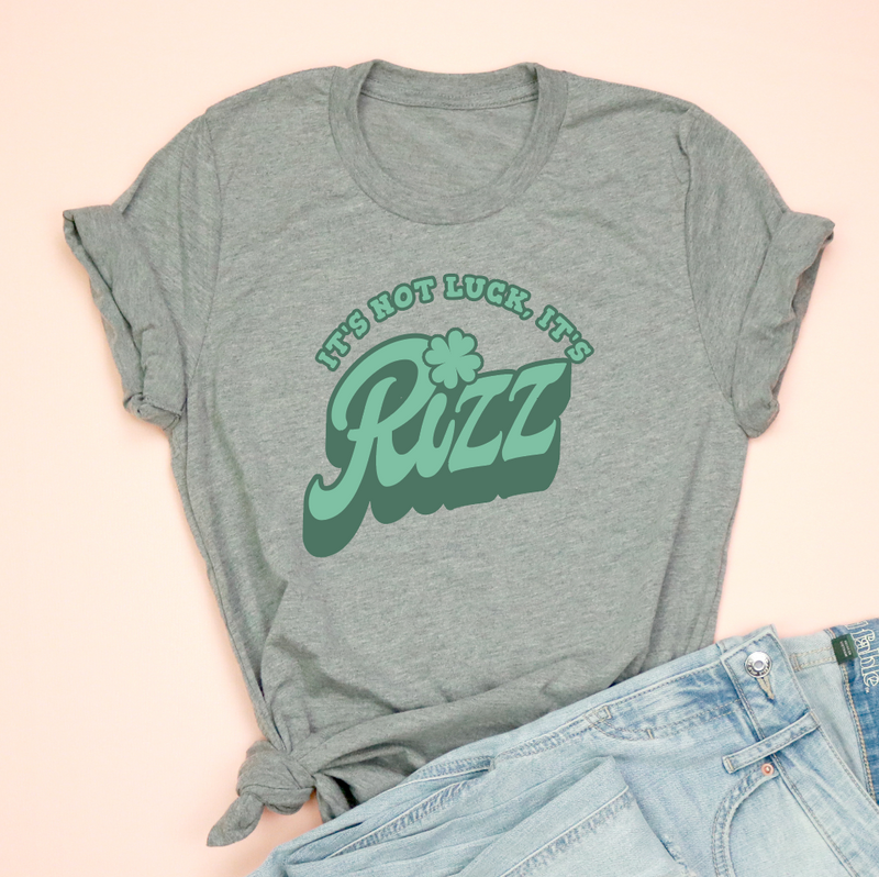It's Not Luck, It's Rizz Unisex Jersey Tee – Saturday Morning Pancakes