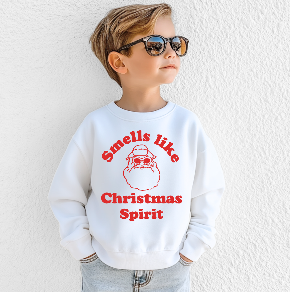 Smells Like Christmas Spirit KIDS  Sweatshirt