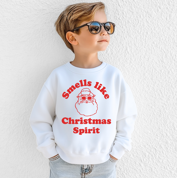 Smells Like Christmas Spirit KIDS  Sweatshirt
