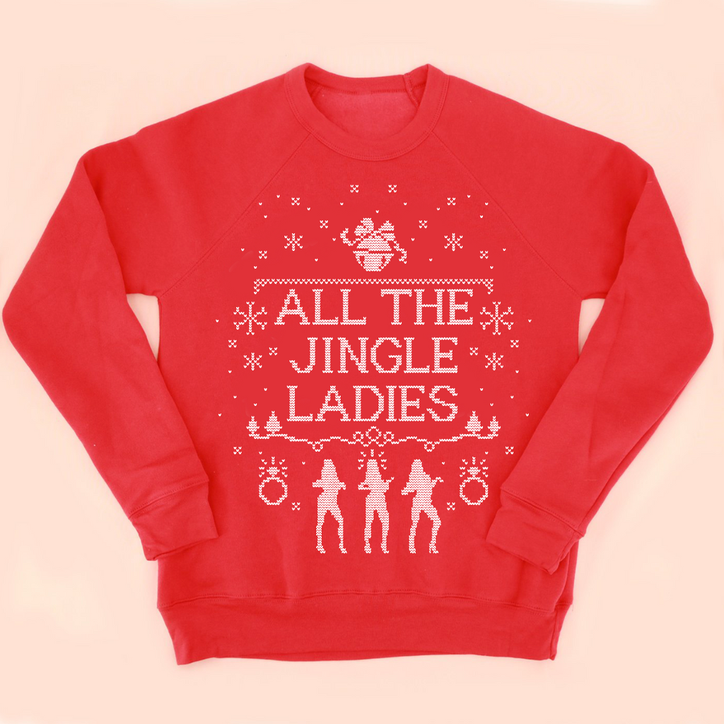 All The Jingle Ladies Christmas Sweatshirt