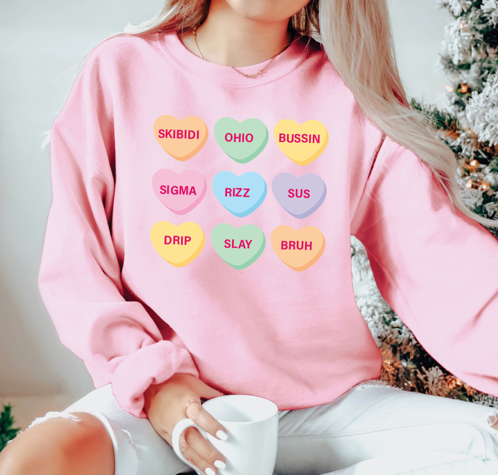 Skibidi Valentine Unisex Sweatshirt