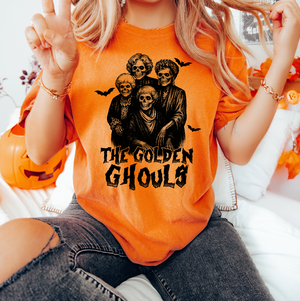 Golden Ghouls Unisex Halloween Tee