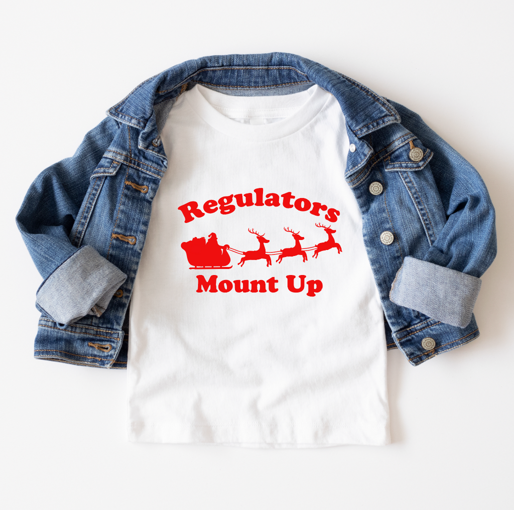 Regulators Mount Up KIDS Christmas Tee