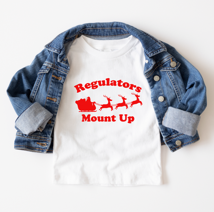 Regulators Mount Up KIDS Christmas Tee