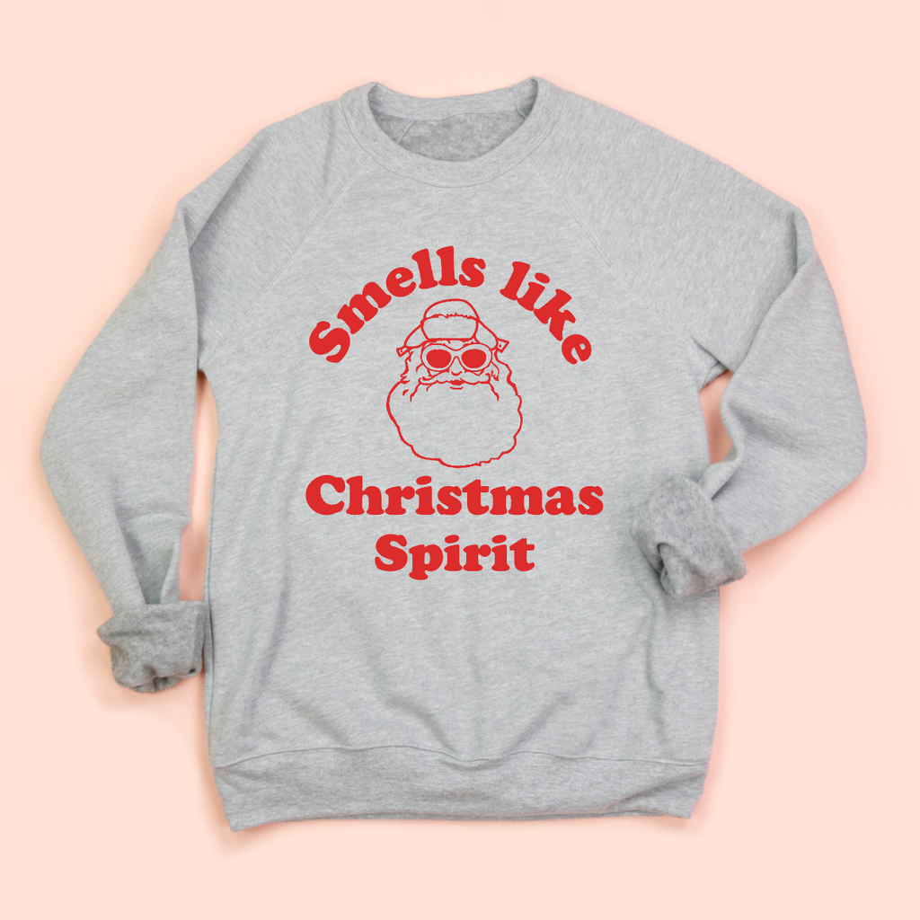Smells Like Christmas Spirit Christmas Sweatshirt