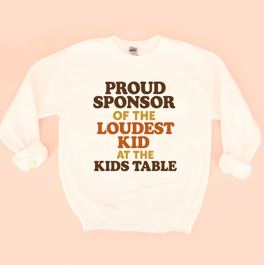 Proud Sponsor Unisex Sweatshirt