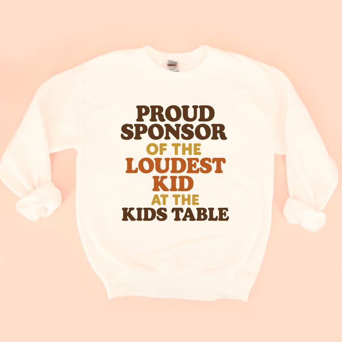 Proud Sponsor Unisex Sweatshirt