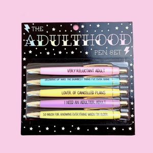 Adulthood Pen Set