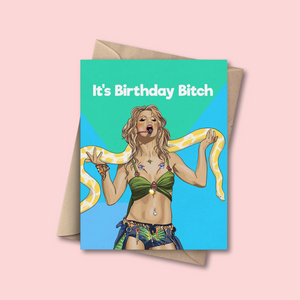 Britney Birthday Card