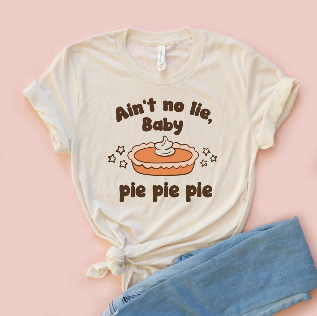 Pie Pie Pie Adult Unisex Tee