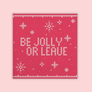 Be Jolly Beverage Napkins