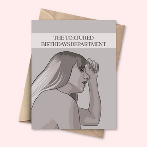 Tortured Birthdays Department Birthday Card