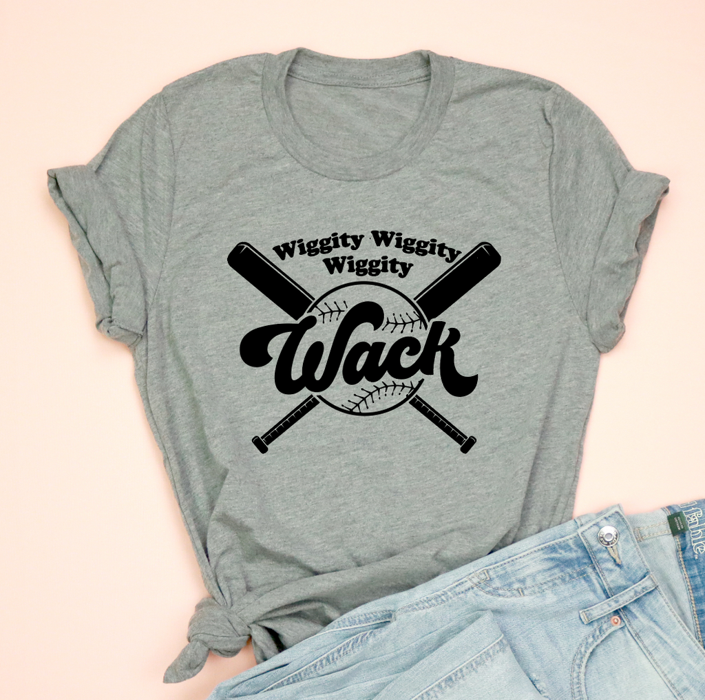 Wiggity Wiggity Wack Baseball Tee