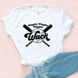 Wiggity Wiggity Wack Baseball Tee