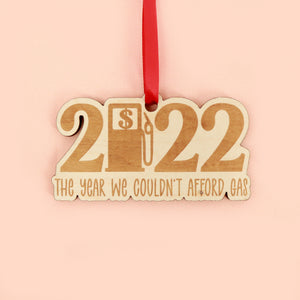2022 Gas Christmas Ornament