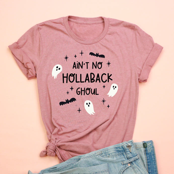 Ain't No Hollaback Ghoul Adult Unisex Tee