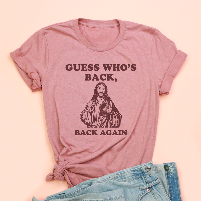 Guess Who's Back Adult Unisex Tee