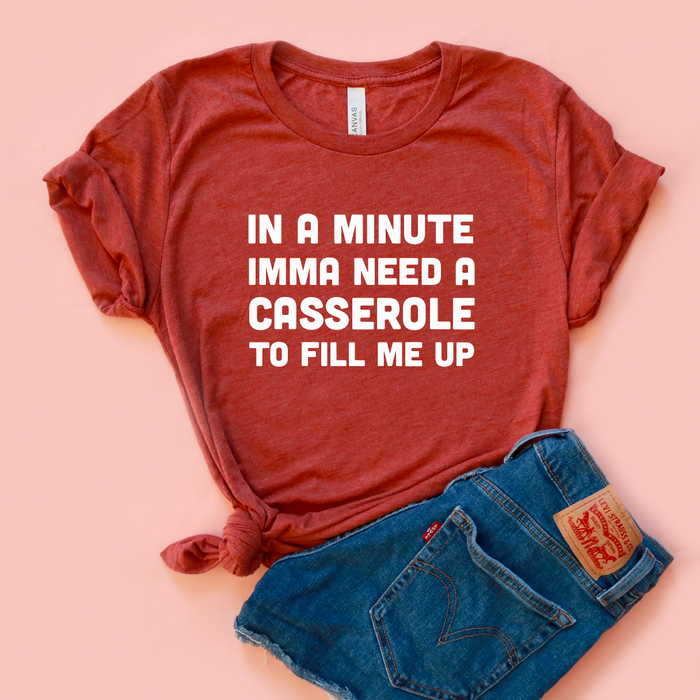 In a Minute Adult Unisex Tee