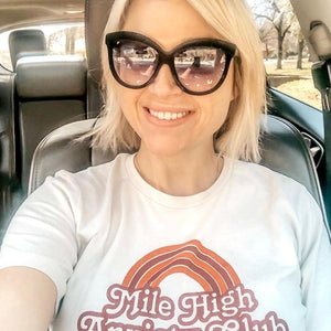 Mile High Anxiety Adult Unisex Tee - 1 XS left