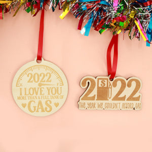 2022 Gas Christmas Ornament