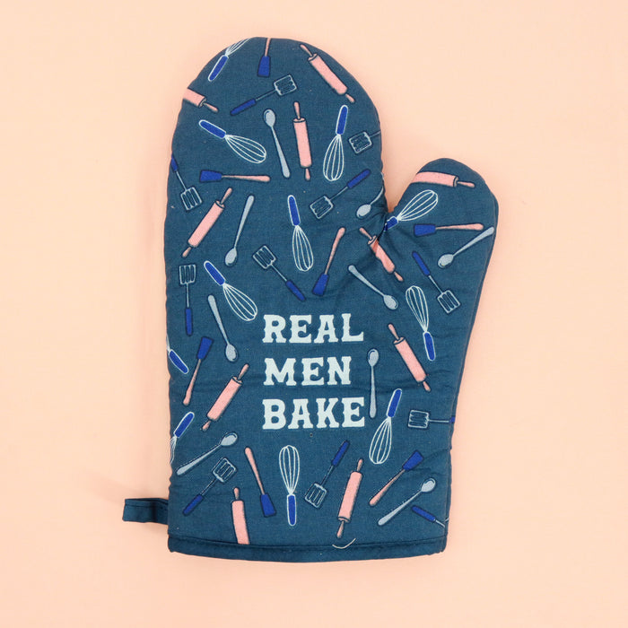 Real Men Bake Oven Mitt