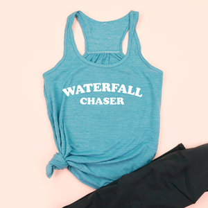 Waterfall Chaser Women's Flowy Racerback Tank